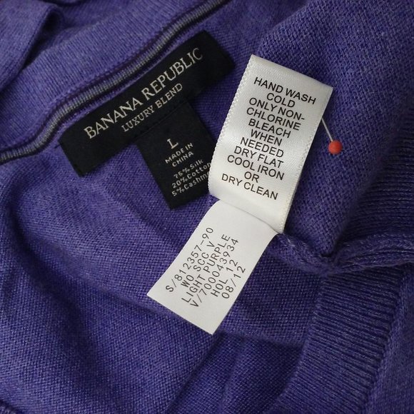 Banana Republic Luxury Silk-Cashmere Knit Sweater - Picture 8 of 12